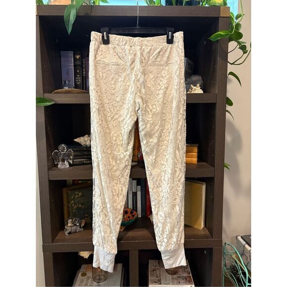 NWT Falcon & Bloom x Gold Hawk Cream Lace Pants Size Medium - Picture 5 of 10